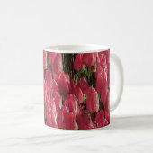 Mug Tulipes roses florales (Devant droit)