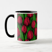 Mug Tulipes rouges (Gauche)
