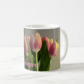 Mug Tulipes tendance V2 Photographie Fleur originale p (Devant droit)