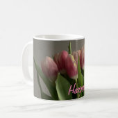 Mug Tulipes tendance V2 Photographie Fleur originale p (Devant gauche)