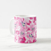 Mug Tulips aquarelle : conception de carte dessinée à (Devant gauche)
