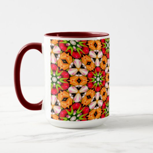 Mug Tulips Bouquet Motif (Gauche)