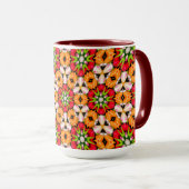 Mug Tulips Bouquet Motif (Devant droit)
