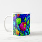 Mug Tulips Van Gogh Style (Gauche)