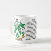 Mug Tully, l'origine, la signification et la crête (Devant gauche)