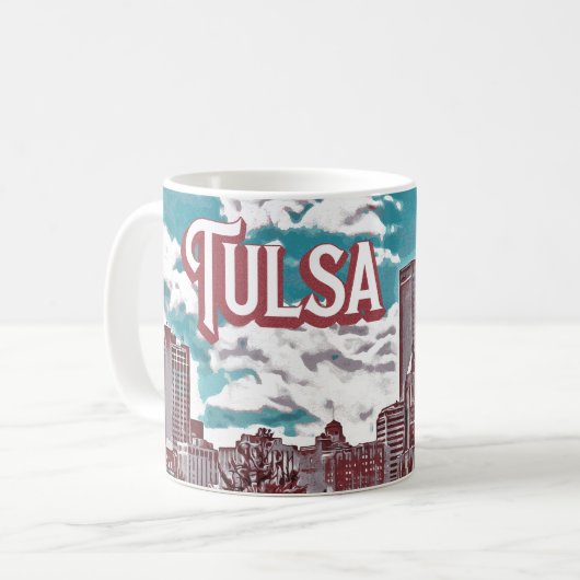 Mug Tulsa Oklahoma (Devant gauche)