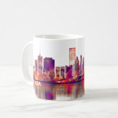 Mug Tulsa Oklahoma Skyline (Devant gauche)