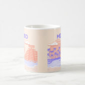 Mug Tulum, Art de voyage, Art rétro (Centre)