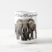 Mug Tumbler Éléphant d'Afrique (Centre)
