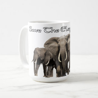 Mug Tumbler Éléphant d'Afrique
