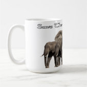 Mug Tumbler Éléphant d'Afrique (Gauche)