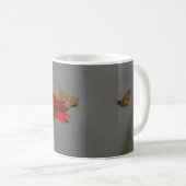 Mug Tumeaux et Zinnia rouge (Devant droit)