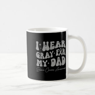 Mug Tumeur cérébrale sensibilisation porter gris pour