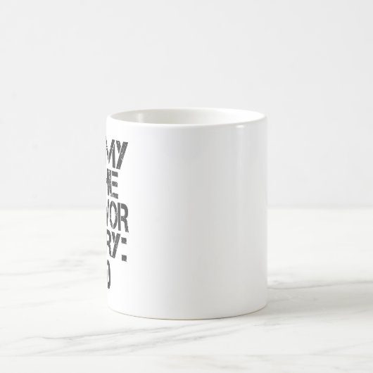 Mug Tummy Ache Survivor Story $10 Stomachache Funny (Centre)