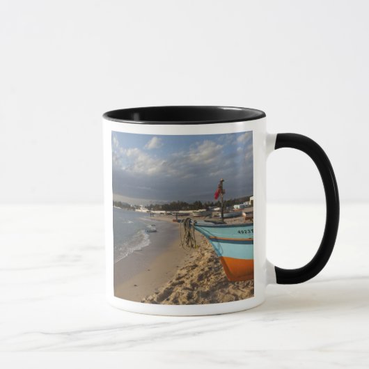 Mug Tunisie, Casquette Bon, Hammamet, front de mer, (Droite)