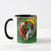 Mug Tunnel Brown d'agilité de border collie (Gauche)