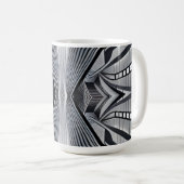 Mug Tunnel de côtes futuriste (Devant droit)