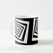 Mug Tunnel de déplacement d'illusion optique hypophoni (Devant gauche)
