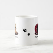 Mug Tunnel Monster - agilité effrayé chien nerveux drô (Centre)