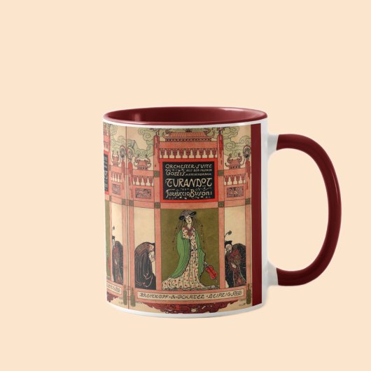 Mug Turandot, Opéra de Puccini