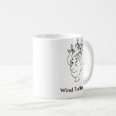 Mug Turban de vent (Devant droit)