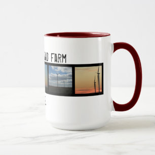 Mug Turbines de coucher du soleil du chat sauvage I