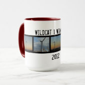 Mug Turbines de coucher du soleil du chat sauvage I (Devant gauche)