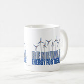 Mug Turbines éoliennes (Devant droit)