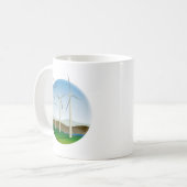 Mug Turbines éoliennes (Devant gauche)