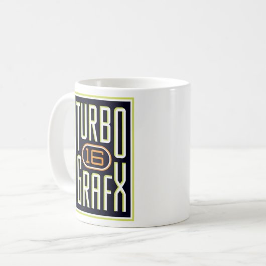 Mug Turbo Grafx 16 (Devant gauche)