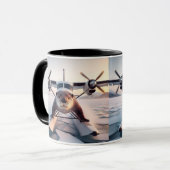 Mug Turbo Prop Twin Engine Flotter Plane Bush Canada (Devant gauche)