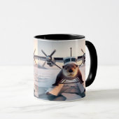 Mug Turbo Prop Twin Engine Flotter Plane Bush Canada (Devant droit)