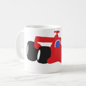 Mug Turbo voiture de course (Devant gauche)