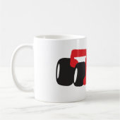 Mug Turbo voiture de course (Gauche)