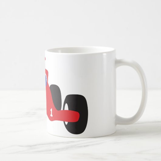 Mug Turbo voiture de course (Droite)