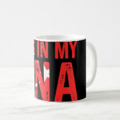Mug Turc Drapeau étoile Mon origine (Devant droit)