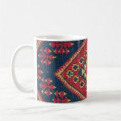 Mug Turc Kilim Tapis tapis Antique Rouge Bleu (Gauche)
