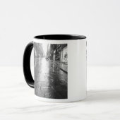 Mug Turin Italie, Rue humide Soir (Devant gauche)