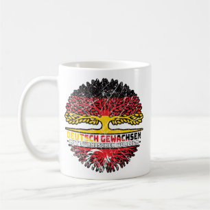 Mug Türkei Türkisch Deutsch Deutschland Baum Wurzel