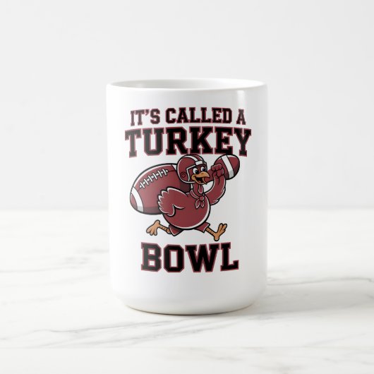 MUG TURKEY BOWL FOOTBALL THANKSGIVING TEE (Centre)