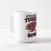MUG TURKEY BOWL FOOTBALL THANKSGIVING TEE (Devant gauche)