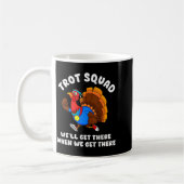 Mug Turkey Run Trot Squad Thanksgiving Running Team Ma (Gauche)