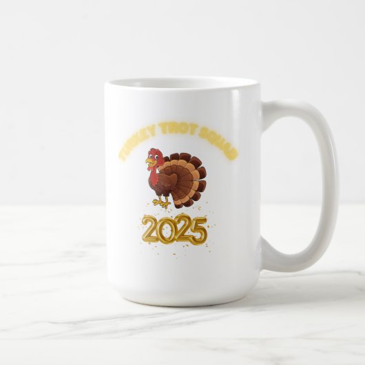 Mug Turkey Trot Squad 2025 (Droite)