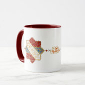 Mug Turkish design elegant Eid Mubarak  (Devant gauche)