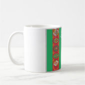 Mug Turkménistan - Drapeau - (Gauche)