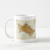 Mug Turkmenistan Drapeau + Carte (Gauche)