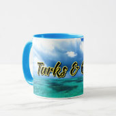 Mug Turks & Caicos ciel marin (Devant gauche)