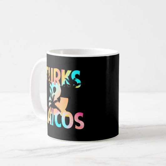 Mug Turks Caicos Palm Trees (Devant gauche)