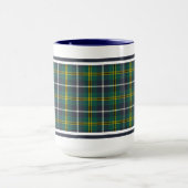Mug Turnbull Clan Hunter Tartan Navy et Green Plaid (Centre)