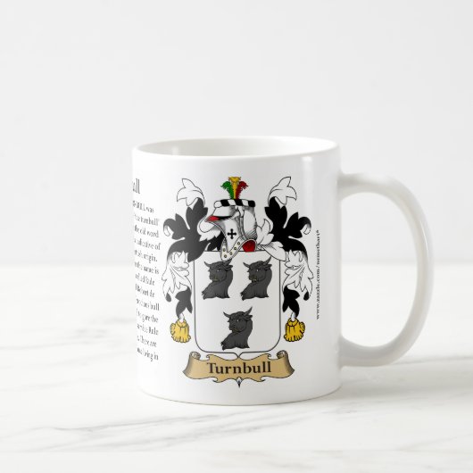 Mug Turnbull, l'origine, la signification et la crête (Droite)